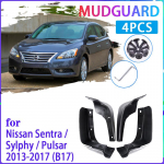 Auto porilapid Nissan Sentra Sylphy Pulsar 2013~ B17 porikaitse pritsmekaitsed poritiibad auto