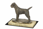 Border Terrier - dog figurine, dog silhouette figurine, trophy for Art-Dog dog show exhibition