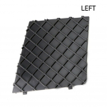 Paar must E60 E61 auto esikaitseraua alumine v&otilde;rkv&otilde;replaadi trimmikate BMW E60 E61 M 51117897186 51117897184 kaitseraua kate jaoks