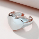 Mood Armastus S&uuml;dame avanemiss&otilde;rmus Ebaregulaarne moedisain S&otilde;rmus Vasest K&auml;e Ehted Naiste S&otilde;rmus Opening adjustable kuld