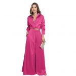 2 tk/komplekt Naiste &uuml;lap&uuml;kste &uuml;likond, V-kaelusega, keeratav krae, plisseeritud S