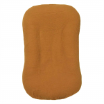 Muslini beebilamamistooli kate Pehme orgaanilisest puuvillast kate sobib vasts&uuml;ndinud lamamistoolile poistele ja t&uuml;drukutele One Size kollane