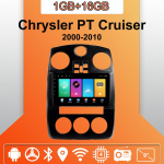 Android Carplay Autoraadio Chrysler PT Cruiserile 2000-2010 Multimeediam&auml;ngija Pea&uuml;ksus Stereo GPS-navigatsioon BT WIFI 2+32GB 1+16GB