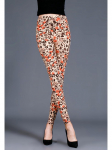 Leopardprint k&otilde;rge v&ouml;&ouml;kohaga venivad retuusid &ndash; stiilsed ja mugavad naiste kitsad p&uuml;ksid, kuum allahindlus! Free Size (suitable for 90-140 jin)