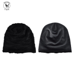 Baotou M&uuml;ts Four Seasons Katusega meeste ja naiste &uuml;hev&auml;rviline kortsus moodne virnastatav m&uuml;ts Elastic/capped