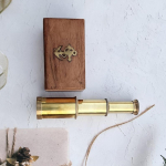 Personaliseeritud teleskoobi kingitus lastele, graveeritud spiooniklaas, s&uuml;nnip&auml;evakingitused v&otilde;i unikaalne disain, kohandatud monokulaar puidust karbiga,