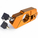 Mootorratta juhtraua lukk CNC vargusvastane mootorilukk Turvalukud mootorratta rolleri jaoks Dirt Bike Motocross Street punane