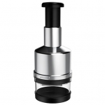 Uus toiduhakkija Lihtne k&auml;sitsemine Restorani pakkumine paksendatud juurviljad sibulad k&uuml;&uuml;slauk p&auml;hklid salatid k&auml;sihakkija praktiline jahvatamine