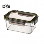 Toidu s&auml;ilitusmahuti suletud kast kaanega BPA-vaba lekkekindel virnastatav disain l&auml;bipaistev s&auml;ilituskarp toidu sulgemispurk S