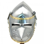 Sarvekolju Sigakoon Bascinet kiiver - 18 gabariidist teras LARP/Ajalooliseks taastamiseks