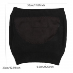 Unisex paks talvine ka&scaron;miirist v&ouml;&ouml;koha kinnitusv&ouml;&ouml; hingav soe nimme- ja mao seljatugi soe villakiust v&ouml;&ouml; Tervishoid B must