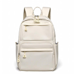 Feisha Veekindel Suure Mahutavusega Seljakott Paaridele ja &Otilde;pilastele - Ideaalne Kooli ja Reisimiseks, Vastupidav ja S&uuml;learvutis&otilde;bralik valge