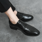 Mood 2024 Meeste Kingad Must Meeste &Auml;ri Formaalne Nahast Kingad Oxfords Jalan&otilde;ud Mees K&otilde;rge Kvaliteet Derby Kingad Zapatos Hombre 38 pruun