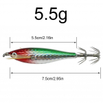 10cm 10g kalap&uuml;&uuml;gi landid Webfoot Octopus Egi kalmaari p&uuml;&uuml;gi landid konksud Mini helendavad &otilde;&otilde;tsuvad kalmaari s&ouml;&ouml;t Crankbait kunsts&ouml;&ouml;t