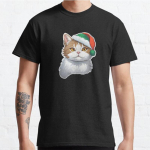 Suures suuruses S-3XL j&otilde;ulukass j&otilde;uluvana m&uuml;tsiga, tr&uuml;kitud T-s&auml;rk Meeste topid Mood R&otilde;ivad T-s&auml;rgid S must