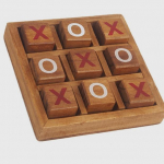 XO Chess Puidust Tic Tac Toe Interaktiivne vanema-lapse lauam&auml;ng