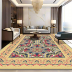 Paks kristallsametist vaip Elutuba Magamistoa Mustuskindel Kerge Luksus Lihtne hooldada Diivanilaud Diivanitekk Magamistoatekk 140*200cm