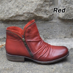 Naistemood Tursked madala kontsaga t&otilde;mblukuga poolsaapad &uuml;hev&auml;rvilised kunstnahast l&uuml;hikesed saapad, vabaaja lamedad s&uuml;gis- ja talvejalatsid naistele 35