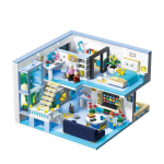 Miniplokkide kassimaja (DZ6105LI) blue