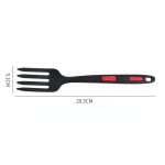 Silikoonist painduvad toiduvalmistamisn&otilde;ud Multifunktsionaalsed spagetiserverid kahvlid salatid kahvlid vispeldavad serveerimisk&ouml;&ouml;gitarvikud