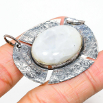 Rainbow Moonstone Handmade 925 Sterling Silver Gift Pendant 1.50 y2y73