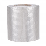 5-meetrine klaaskiust kuumakaitse alumiiniumfooliumlint, auto v&auml;ljalasketoru sisselasketoru mootori soojusisolatsioon isekleepuv teip 5cm h&otilde;be