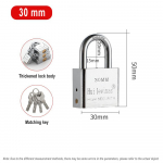 Kodu tabaluku pea &uuml;hiselamu v&auml;lilukk Veekindel, roostekindel, vargus- ja v&auml;ljav&otilde;tmisvastane luku uks Avage lukk