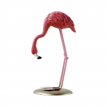 Flamingo kuju Loomaskulptuur K&auml;sitsi valmistatud Ornament Lauadekoratsioon Roosa Kollektsioneeritav Magamistoa Pulma Kapi Hotelli Kaunistus