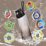 700 ml pudel, v&auml;rske veepudeli komplekt 7 kapsliga joogik&otilde;rrega, v&auml;liveepudel One Size must