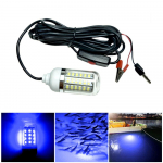 12V 100W LED allvee kalastusvalgusti Roheline s&ouml;&ouml;t Kalaleidja lamp 108 2835SMD pirni Veekindel Ip68 Meelitab krevette kalmaare krilli sinine