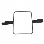 Beebivaate peegel, seljaga s&otilde;idusuunas 360 kraadi reguleeritav lai ja selge lapsevaatluspeegel taha