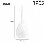 Suure mahutavusega lusikas talub k&otilde;rget temperatuuri riputatud pelmeenid, mille v&otilde;rk lekib, k&ouml;&ouml;gitarvikuid pole lihtne deformeerida