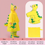 Veekindel laste vihmamantel Laste vihmamantel Lasteaia seljakott Koolieelikute kott Ruum Kogu keha veekindel vihmamantel M