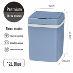 Nutikas automaatne induktsiooniga pr&uuml;gikast kaanega kodu, kontori ja &uuml;hiselamu jaoks 12L three modes, Premium charging version sinine