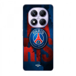 Coque - Maniacase - Xiaomi Redmi Note 14 Pro 5G - Bleu - Logo PSG - Souple