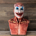 Jokeri kahekihiline eemaldatav Halloweeni mask t&auml;iskasvanutele Mugav ja vastupidav magnetiline rebenenud mask pidudeks ja cosplayiks L&otilde;bus CHINA