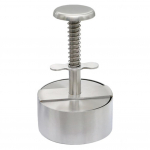 Reguleeritav &uuml;mmargune manuaalne hamburgeripihvikeetja, vajutage mittekleepuvat roostevabast terasest, et saaksite iga kord t&auml;iuslikud burgeripihvid