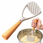 Multifunctional Manual Potato Masher, Meat Potato Pressor Tool, Whisk Food Cutter, Crusher, Home Kitchen Gadgets, Garlic Pusher CHINA