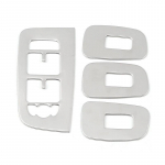 Volvo XC60 2018 2019 2020 2021 2022 2023 2024 2025 roostevabast terasest auto ukse k&auml;etoe paneel akna t&otilde;stuki l&uuml;liti nupu katte sisekujundus must