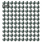 50/100 tk Taimeklambrid Korduvkasutatavad orhideeklambrid Ronitaimed Tugiklambrid varte toetamiseks Viinapuude varred kasvavad p&uuml;sti 50pcs roheline
