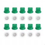 10 Agricultural Spray Nozzles with Filtering O Rings at 110&deg; for Effective Cleaning roheline
