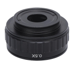 0.5X adapterobjektiiv 38mm C-kinnitusega adapter Trinokulaarne stereomikroskoobi toru digikaamera fookustamiseks