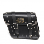 PU nahast mootorratta sadulakotid Sadula t&ouml;&ouml;riistakotid vasak ja parem kott must