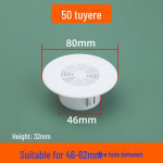 &Uuml;mmargune dekoratiivne &otilde;huava kate seinaavade jaoks 100mm