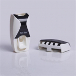 Automaatne laisk hambapasta dosaator 5 hambaharja hoidik, pigistaja vannitoariiuli tarvikud oranž