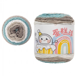 Kudumisl&otilde;ng Gradient koogil&otilde;ng Pehme l&otilde;ng Gradient heegeldatud l&otilde;ng Puuvillane l&otilde;ng Fairyland Rainbow l&otilde;ng kudumistarvikud 27