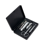 777 Three Seven Silver Nail Clippers 6 Pieces Beauty Set TS-4800VC Made in Korea