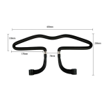 Multifunktsionaalne Autoistme Seljatoe Riidepuu - Roostevabast Terasest Kuivatusvarras ja &Uuml;likonna Konks