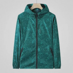 2024. aasta naiste suvised j&auml;&auml;siidist UV-kaitsega riided: Kiiresti kuivav, hingav, vahtralehe muster XL valge