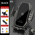 Juhtmevaba autolaadija 10W &Otilde;huava kinnitus Kiirlaadimine Auto telefoni hoidik Laadija iPhone 15 14 13 Samsung S23 Xiaomi jaoks